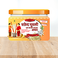 SAFED MUSLI AND WILD GINGER PICKLE SAFED MUSLI AND WILD GINGER PICKLE