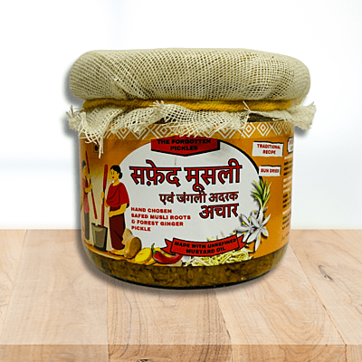 SAFED MUSLI AND WILD GINGER PICKLE