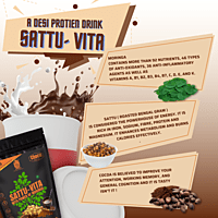 SATTU-VITA CHOCO FLAVOUR | ENERGY DRINK SATTU-VITA CHOCO FLAVOUR | ENERGY DRINK