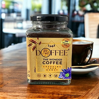 DOFFEE THE WONDER COFFEE | DATE SEEDS AND BLUE DAISY ROOTS