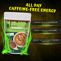 MORINGA LATTE | COFFEE REPLACEMENT DRINK MORINGA LATTE | COFFEE REPLACEMENT DRINK